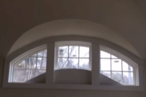 Arched Roller Shade